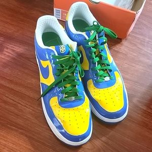 Mens Brazil Nike Air Force 1 Premium
